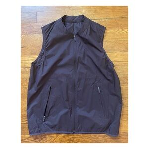 Lululemon ‘like the wind’ running vest - size 6 - pelt color (eggplant) …